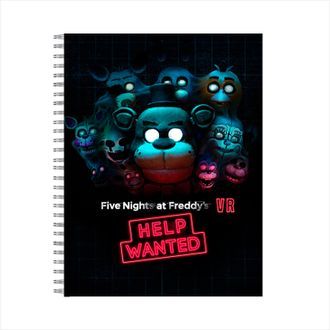 Caderno 5 noites com freddie cinco noites no freddy & #039;s fnaf,  animatronics n°